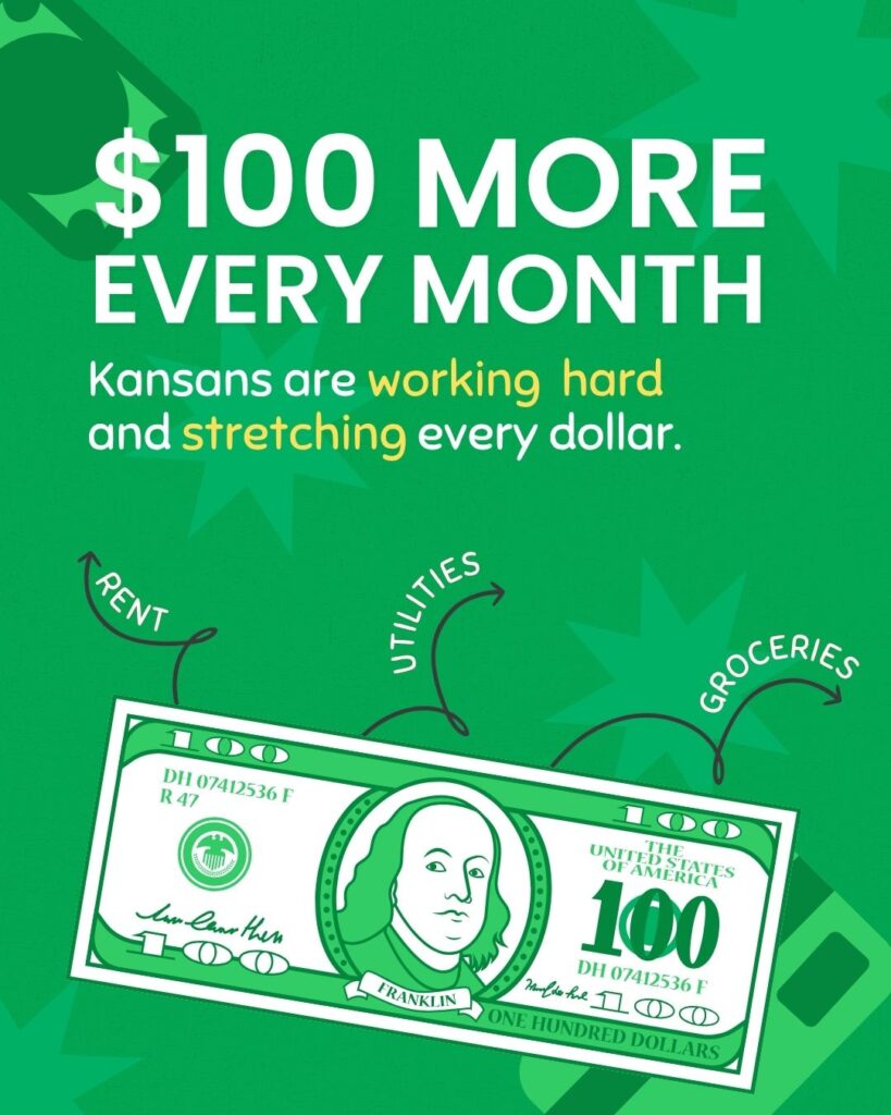 $100 more every month